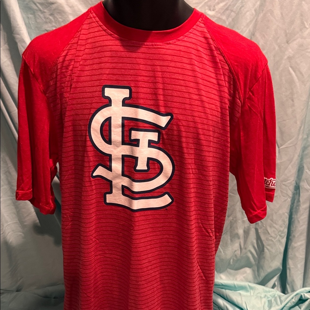 Stitches Red and White Men's Jersey